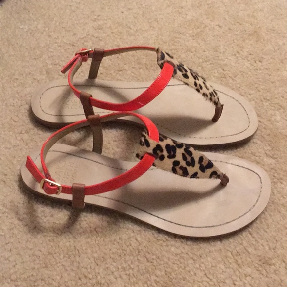 Saks off fifth leopard print sandals - Picture 3 of 4